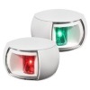 "NaviLED" Running Lights - White Shroud with Clear Outer Lens - Pair