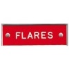 Identi-Plate - "FLARES" - Red