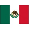 Courtesy Flag - Mexico - 12" X 18"
