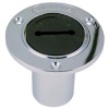 Deck Fill - Chrome Plated Zinc - "Gas" Fill Label