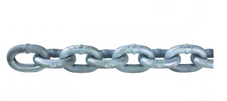 Chain - Galvanized - High Test - 1/4"