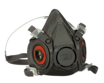 3M 6000-Series Half Mask Respirators - Size Large