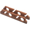 Teak Rod Holders - 4-Pole Rack