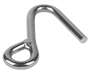 Reefing / Cunningham Hooks - Stainless Steel - Small