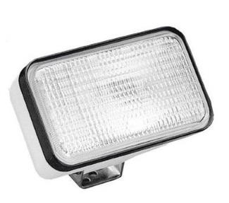 Deck Floodlights - 12 VDC -  4" x 6" White