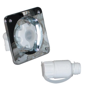 Water Pressure Regulator - Flush Mount - Chrome Flange