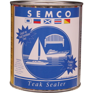 Semco Clear Tone Teak Sealer - Quart