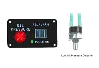 Aqualarm Low Oil Pressure Monitor - 12VDC