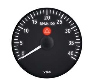 VDO Viewline Onyx Programmable Tachometers - 12/24V