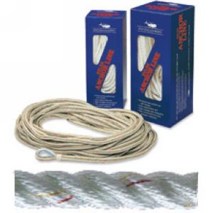 New England Ropes Anchor Line - White Nylon 3/8" x 150ft     