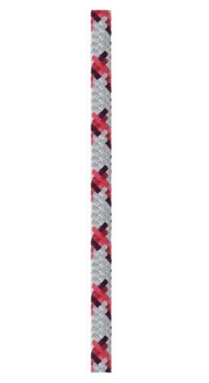 Samson XLS3 - Double Braid Polyester - White w/Red Tracer - 1/4"