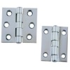 Perko Fast-Pin Butt Hinges - Extruded Chrome Brass