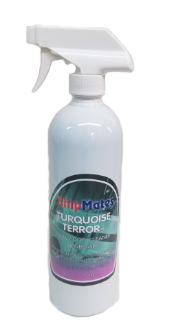 ShipMates "Turquoise Terror" Cleaner/Degreaser - 25 oz. Spray Bottle