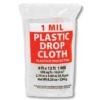 Plastic Drop Cloth - 1 MIL