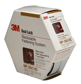 Hook & Loop - "3M" Black Polypropylene Dual Lock