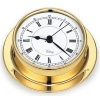 Victory "Tempo" Brass Quartz Clock
