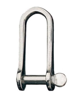 Ronstan Long "D" Shackles - Stainless Steel