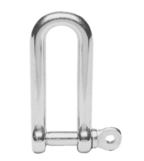 U.S. Rigging Long "D" Shackles - Stainless Steel