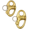 Ronstan Snap Shackles - Fixed Bail - Forged Bronze