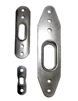 Alexander-Roberts T-Bar Backing Plates - Stainless Steel