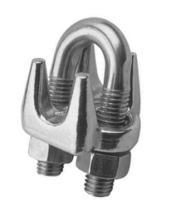 Sea-Dog Wire Rope Clips - Stainless Steel