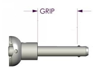 Quick Release Pin - "M" Positive Locking Style - 5/16" x 1-1/2"