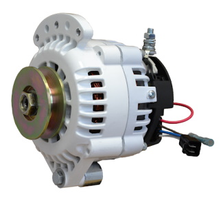 6-Series Small Case Alternator - Single Foot - 100 Amps