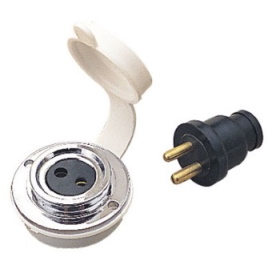 Sea-Dog Polarized Cable Outlet - 12 Volt