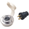 Sea-Dog Polarized Cable Outlet - 12 Volt