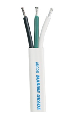Boat Cable - 3 Conductor Flat - Ancor