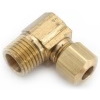 Compression Elbows - Male Pipe Coupling - Brass