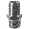 Pipe-to-Hose Adapter - Type 316 Stainless