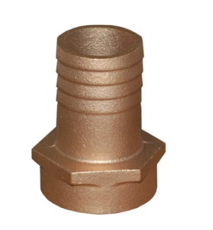 Tailpiece Connector - Groco TP Series Straight - Bronze