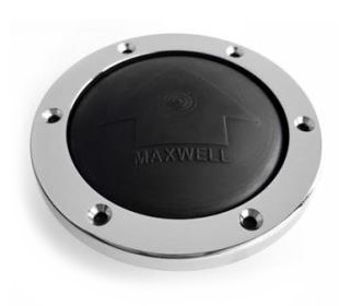 Maxwell Heavy-Duty Foot Switch with Cover - Chrome Bezel