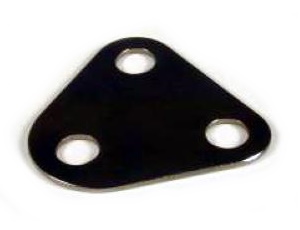 Backing Plate For Wichard Pad Eye #6505 - Stainless Steel