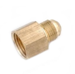 Female Coupling - 45-Degree Flare Fitting - 1/4" x 1/8" 