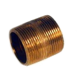 MNPT Close - Red Brass - 1/8"