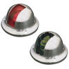 Round Bow Running Lights - Side Mount Side Lights - Pair
