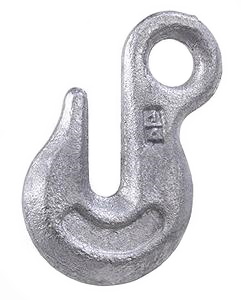 Eye Type Grab Hook - Forged Steel - 5/16"
