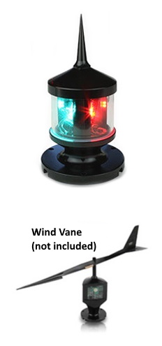 LunaSea LED Tri-Color/Anchor/Strobe Light - Zero EMI