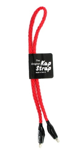 "Kap Strap" Cap Retainer - Red