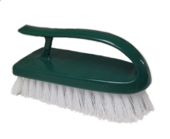 Scrub Brush with Plastic "Iron Grip" Handle