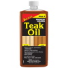 Premium Golden Teak Oil - 16 oz.