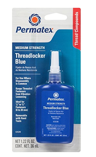 "Threadlocker" - Medium Strength - Blue - 36 ml