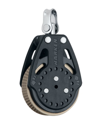 Harken 57mm Carbo Ratchamatic&#174; Block with Swivel - 1.5x Grip 
