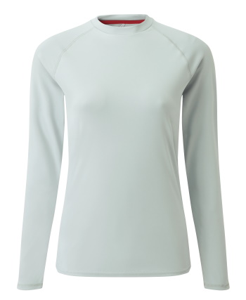 Gill Women's UV Tec Long Sleeve Tee - Grey - Size 6