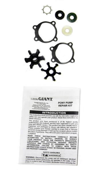 Little Giant "Pony Pump" Impeller Service Kit