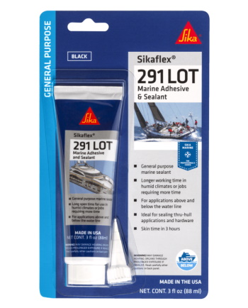 Sikaflex&#174;-291 LOT Marine Adhesive & Sealant - Black - 3 oz.