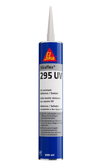 Sikaflex&#174;-295 UV Resistant Adhesive & Sealant - Black - 300ml
