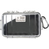 Pelican Water-Resistant 1050 Micro Case - Clear Case w/Black Liner